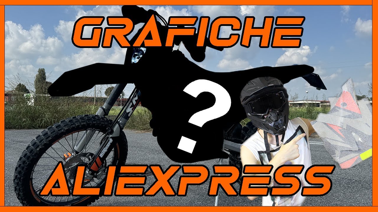 *MONTIAMO LE GRAFICHE DA 25€ DI ALIEXPRESS*| Restauro KTM 400 EXC Ep.4