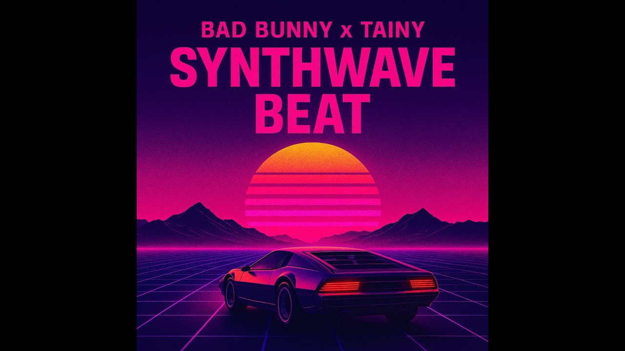 "FM-85" Bad Bunny X Tainy x Alvaro Diaz || SYNTHWAVE TYPE BEAT