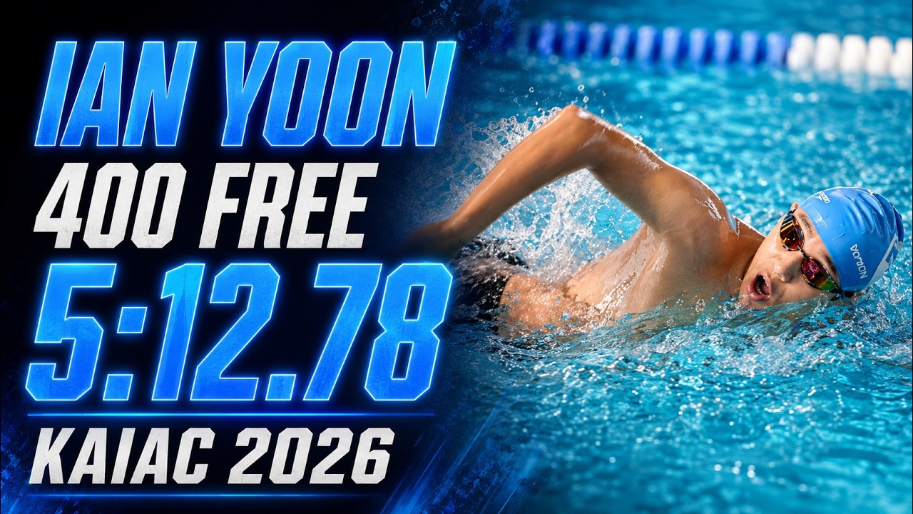 2026 KAIAC Championship — 400m 자유형 (Freestyle) [윤지우 | Ian | 2번 레인]