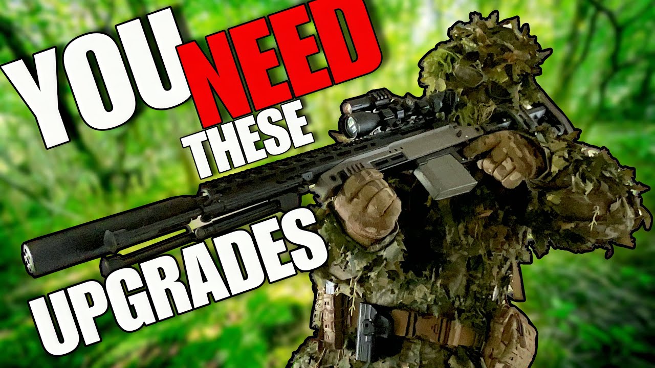 THIS Airsoft Sniper is TOO O-P it's Almost CHEATING | Silverback Tac 41 UPGRADED
