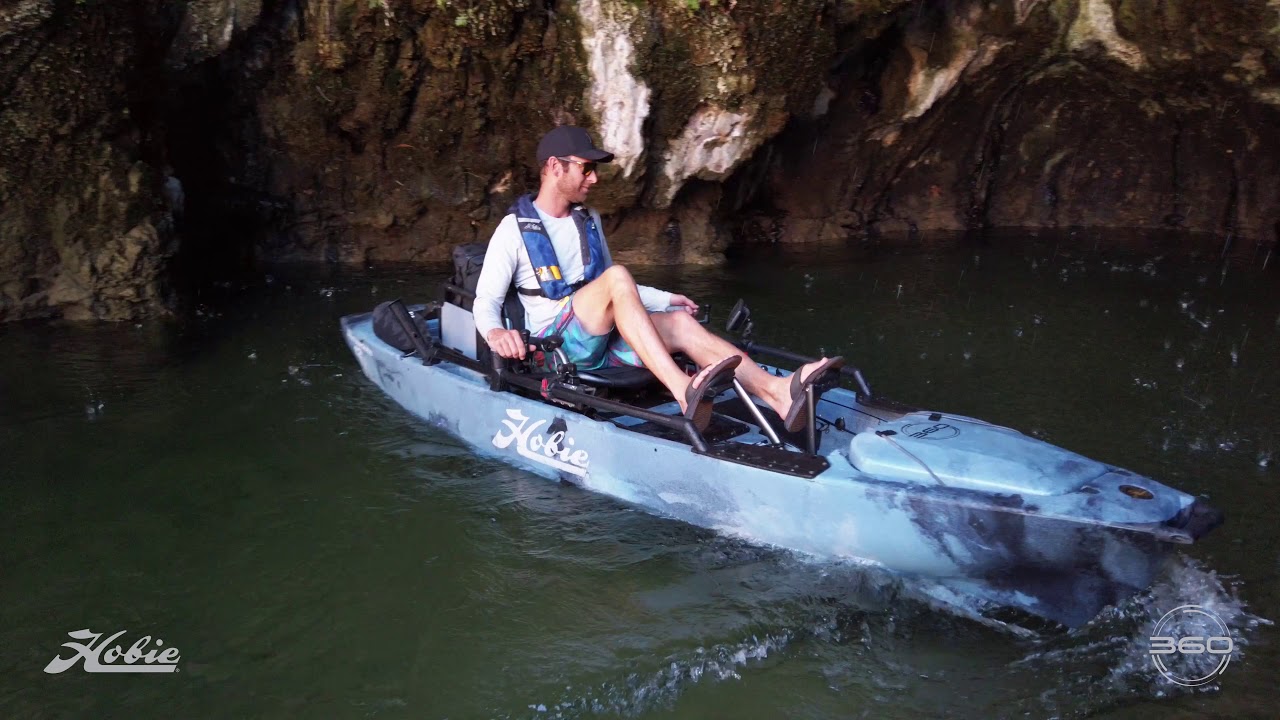 On-a-Dime Turning Radius of the Mirage Pro Angler 360