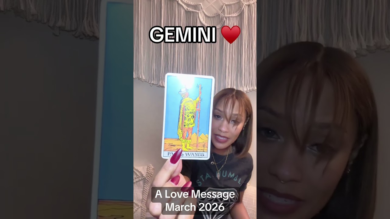 GEMINI TAROT READING | Spirit Message | March 2026 #tarot #tarotreading #gemini  