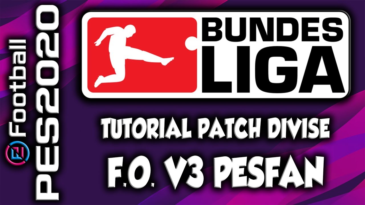TUTORIAL INSTALLAZIONE PATCH DIVISE | V3 PESFAN | EFOOTBALL PES2020