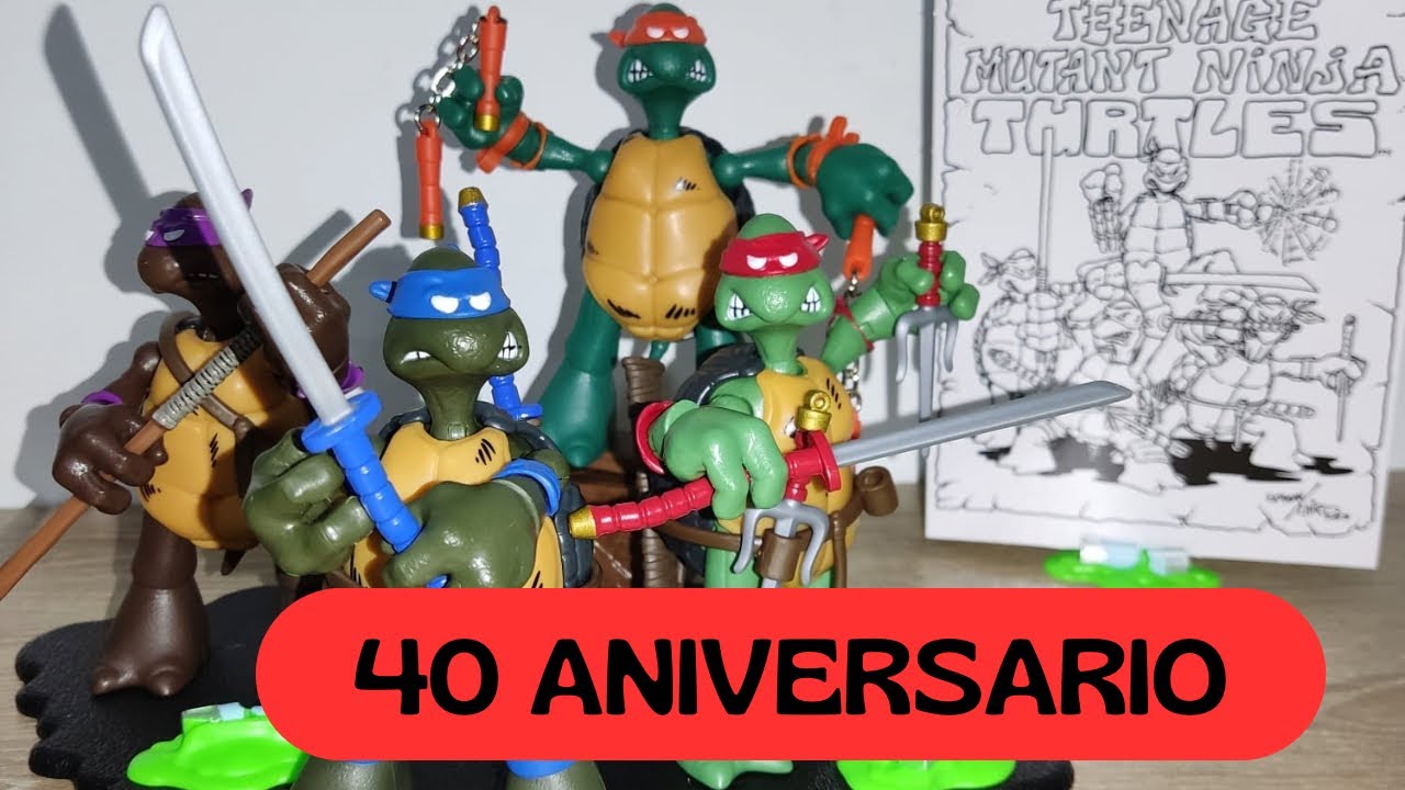 UNBOXING TORTUGAS NINJA 40 AÑOS🎉