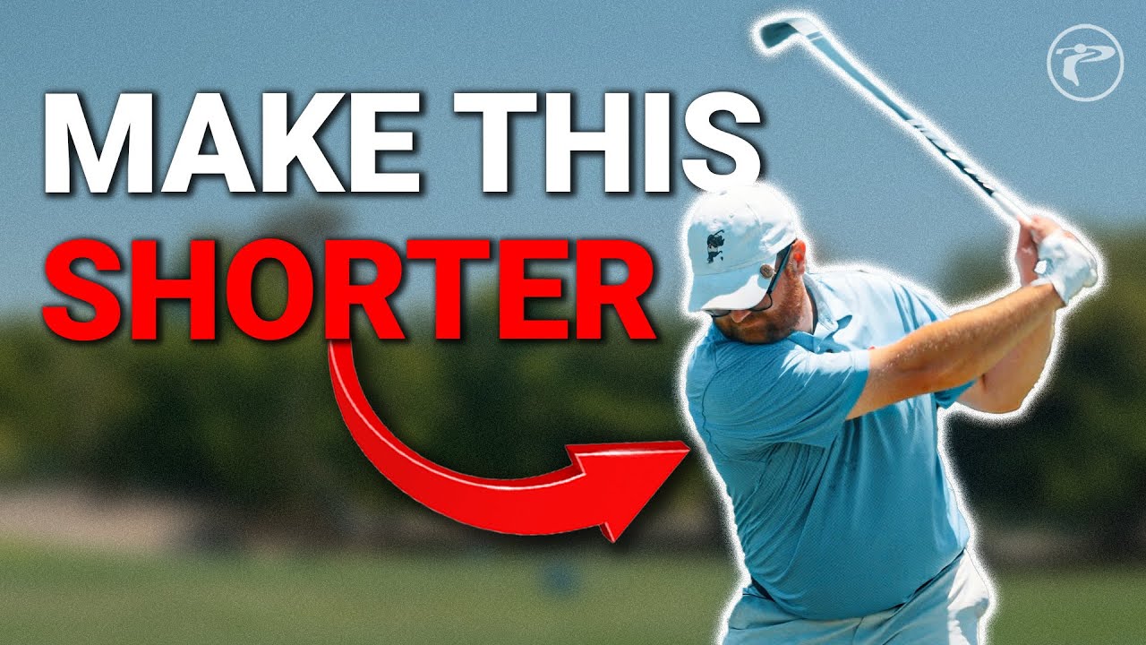 How To SHORTEN Your Swing, Without Losing Distance