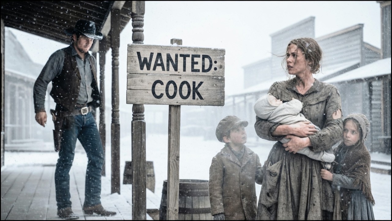 Il cherche une cuisinière pour son ranch — une veuve avec enfants répond et change sa vie