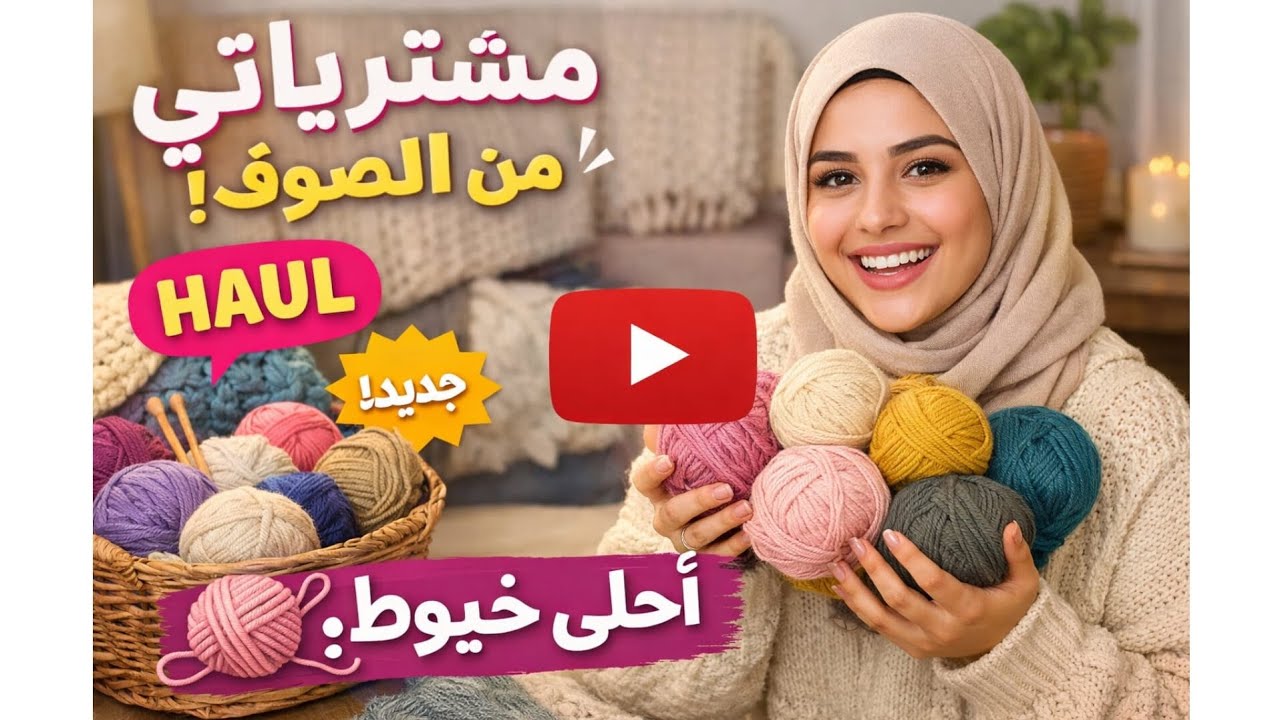 مشترياتي من الخيوط و مخططي لشهر رمضان 🧶