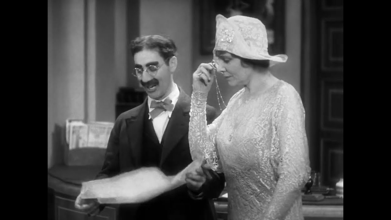 The Cocoanuts (1929) | Full Movie | Marx Brothers&rsquo; First Comedy Classic (Public Domain)