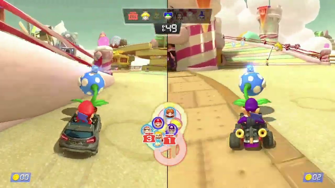 【マリオカート８デラックス】ミニゲーム、パックンvsスパイ第35弾