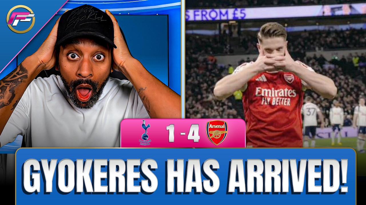 ARSENAL BATTER SPURS AGAIN! 😂 | EZE FEASTS! | Spurs 1-4 Arsenal