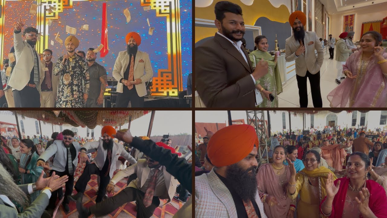 ਬਰਾਤ ਦੀਆਂ ਰੋਣਕਾ ਅਮਰ ਸੈਮਬੀ ਨੇ ਲਾਤੀਆ ਰੋਣਕਾ ☺️ || AMAR SEHMBI NE LGA TIYA RONKA ❤️❤️