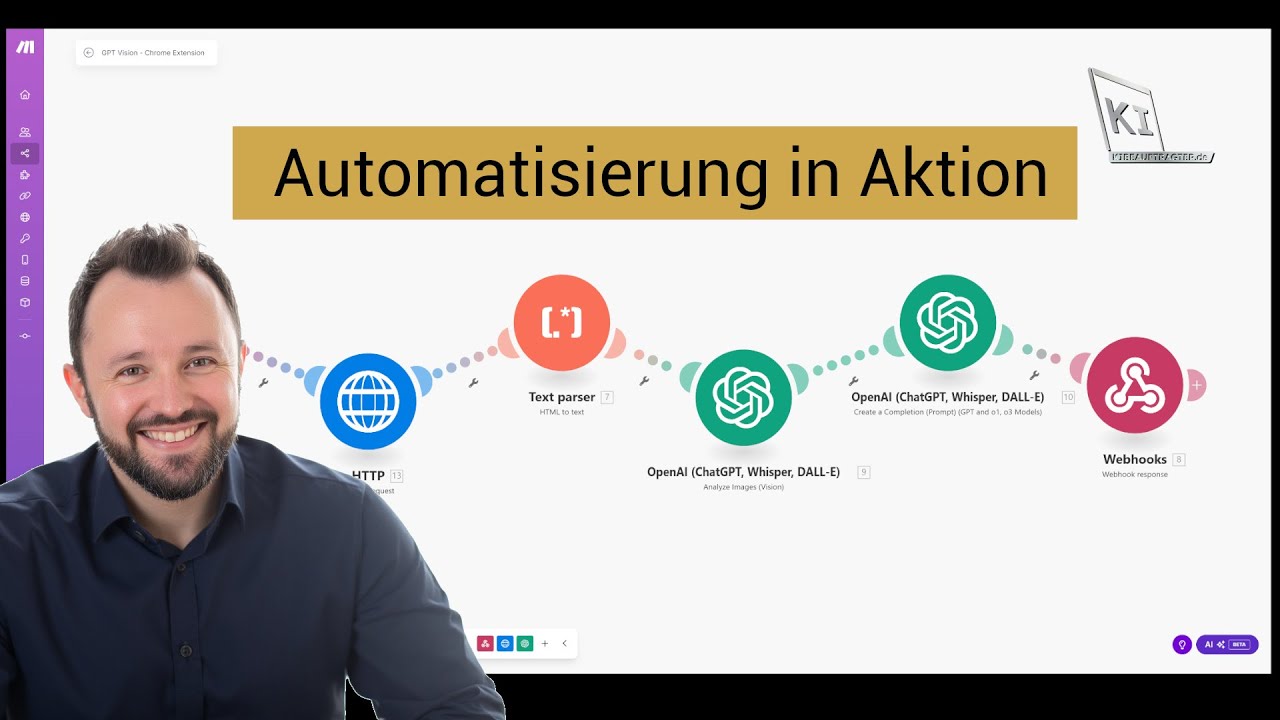 So funktioniert ein Automatisierungs-Workflow mit KI