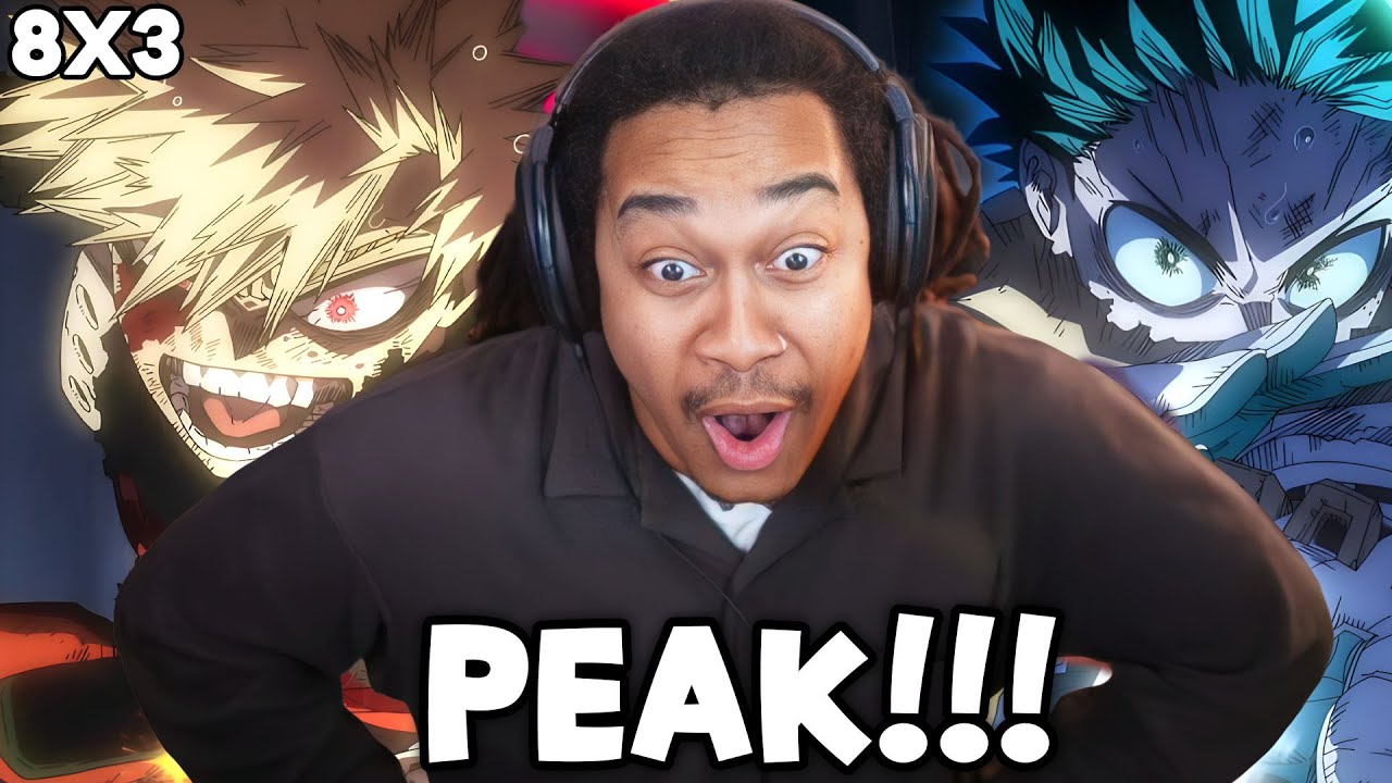 ABSOLUTE PEAK!!!🔥😭 | My Hero Academia - 8x3 (REACTION)