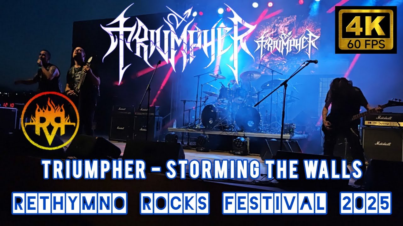 Triumpher - Storming The Walls Rethymno Rocks Festival 30.08.25