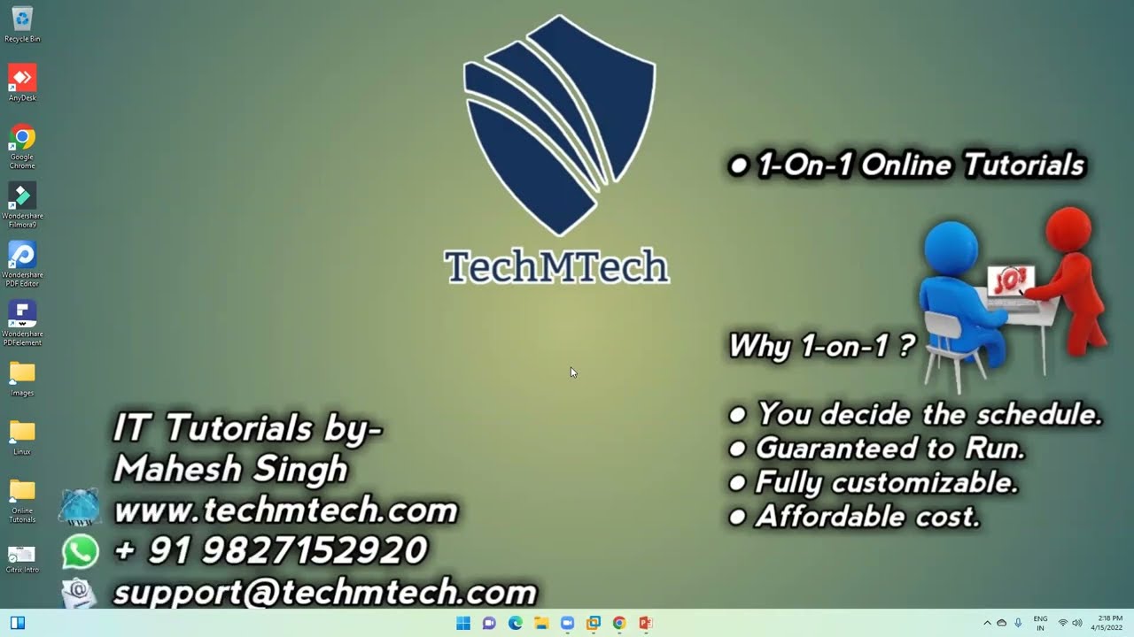 Citrix Intro & Lab Setup | 1-on-1 Online Sessions