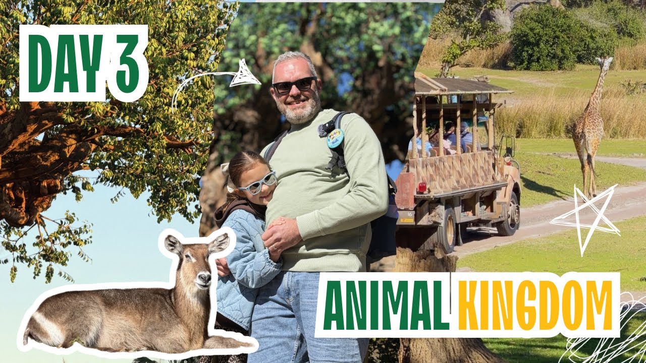 🎢 Day 3 at Disney World: Animal Kingdom & Hollywood Studios! 🦁 Safari to Star Wars!