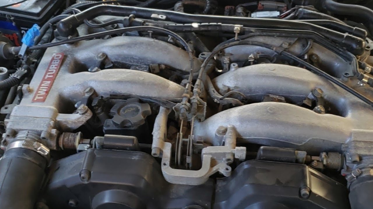 First Oil Change In 20 Years!!! (92 300ZX)