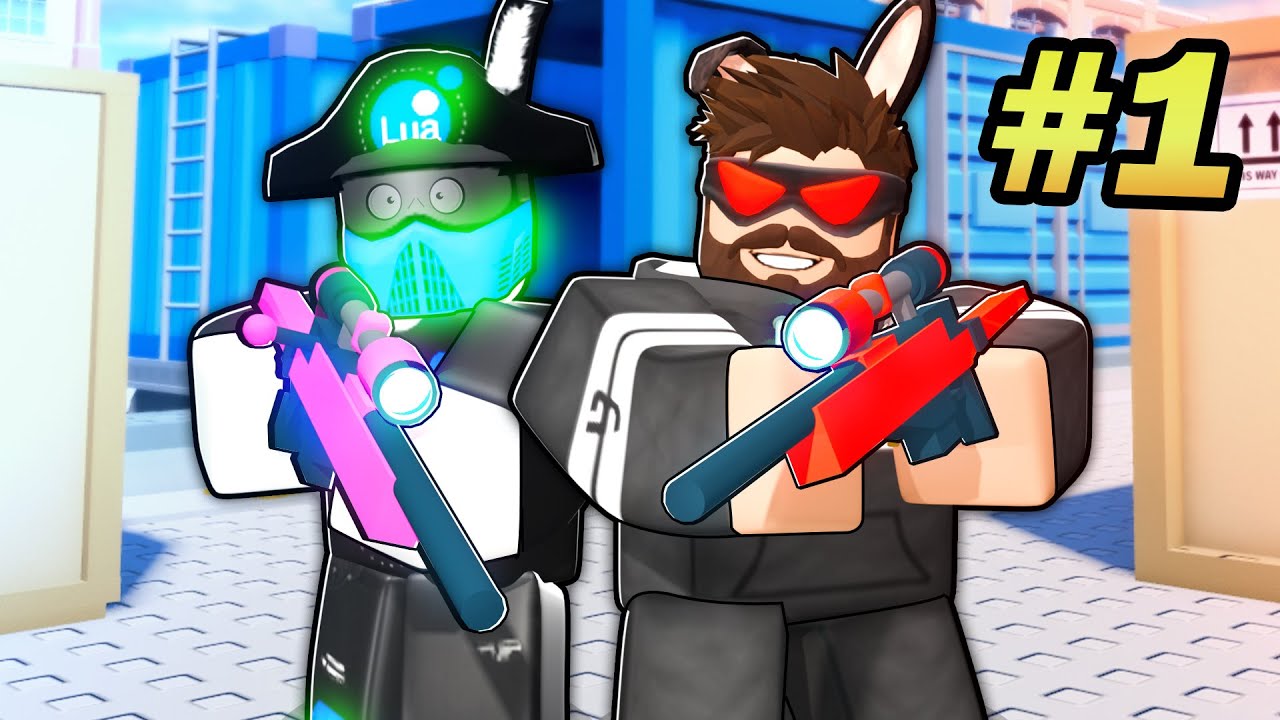 Мы — дуэт №1 в снайперских дуэлях ROBLOX..