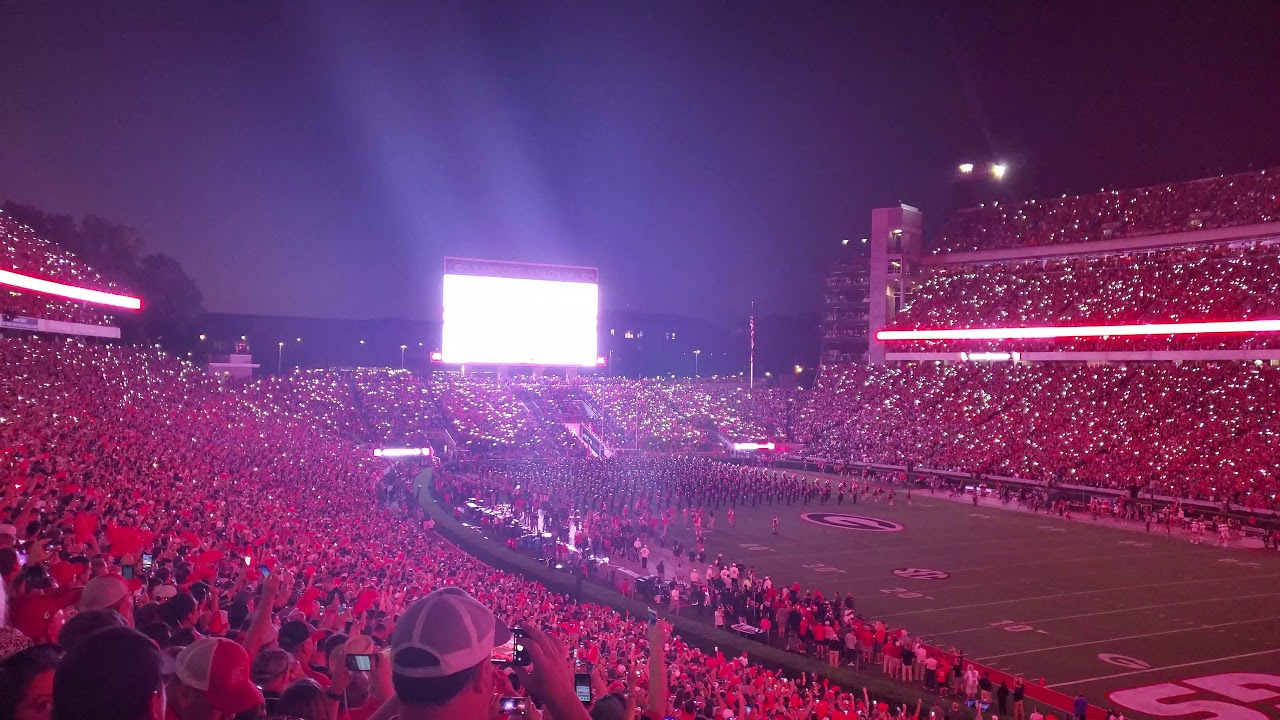 UGA vs Notre Dame 2019 - Battle Hymn - Saturday In Athens