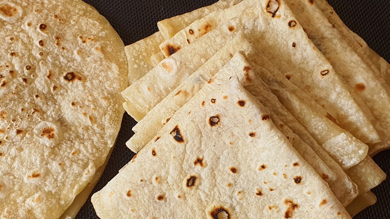 خبز الصاج (الشراك) البيتي وبنتيجة رائعة وخطوات بسيطة لسفرة مميزة   #وصفات_رمضان