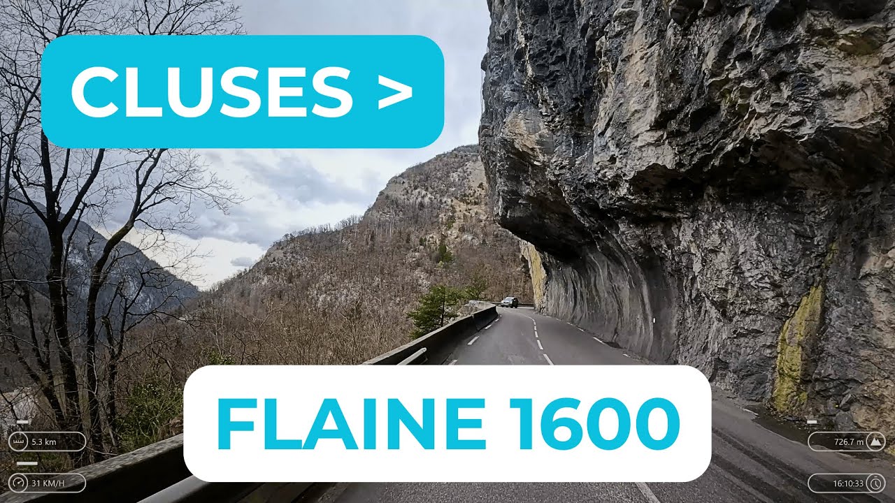 CLUSES - FLAINE 1600 | SETRA S517 | 4K
