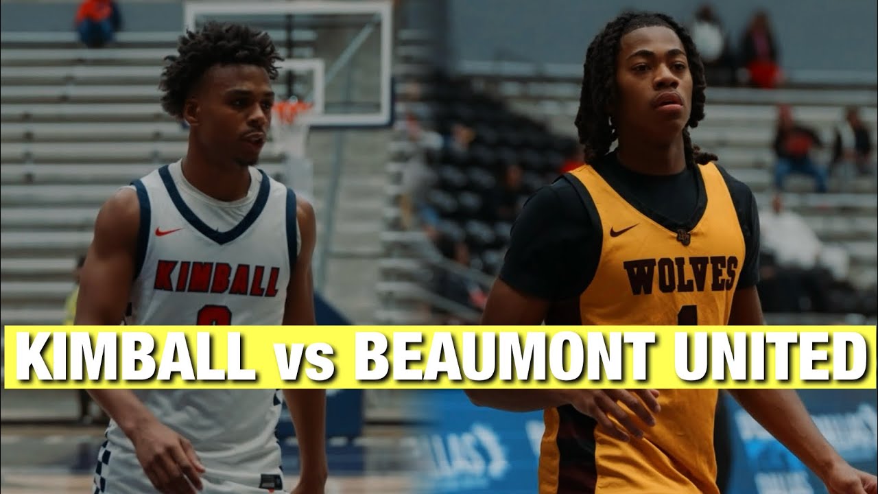 TXHSBB: #2 DALLAS KIMBALL vs BEAUMONT UNITED||MUST SEE👀|| #viralvideos 