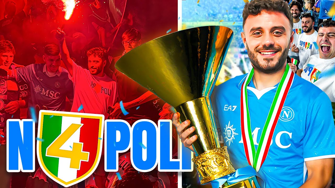 🇮🇹🤪 FESTA SCUDETTO PAZZA a NAPOLI!!! 🌋