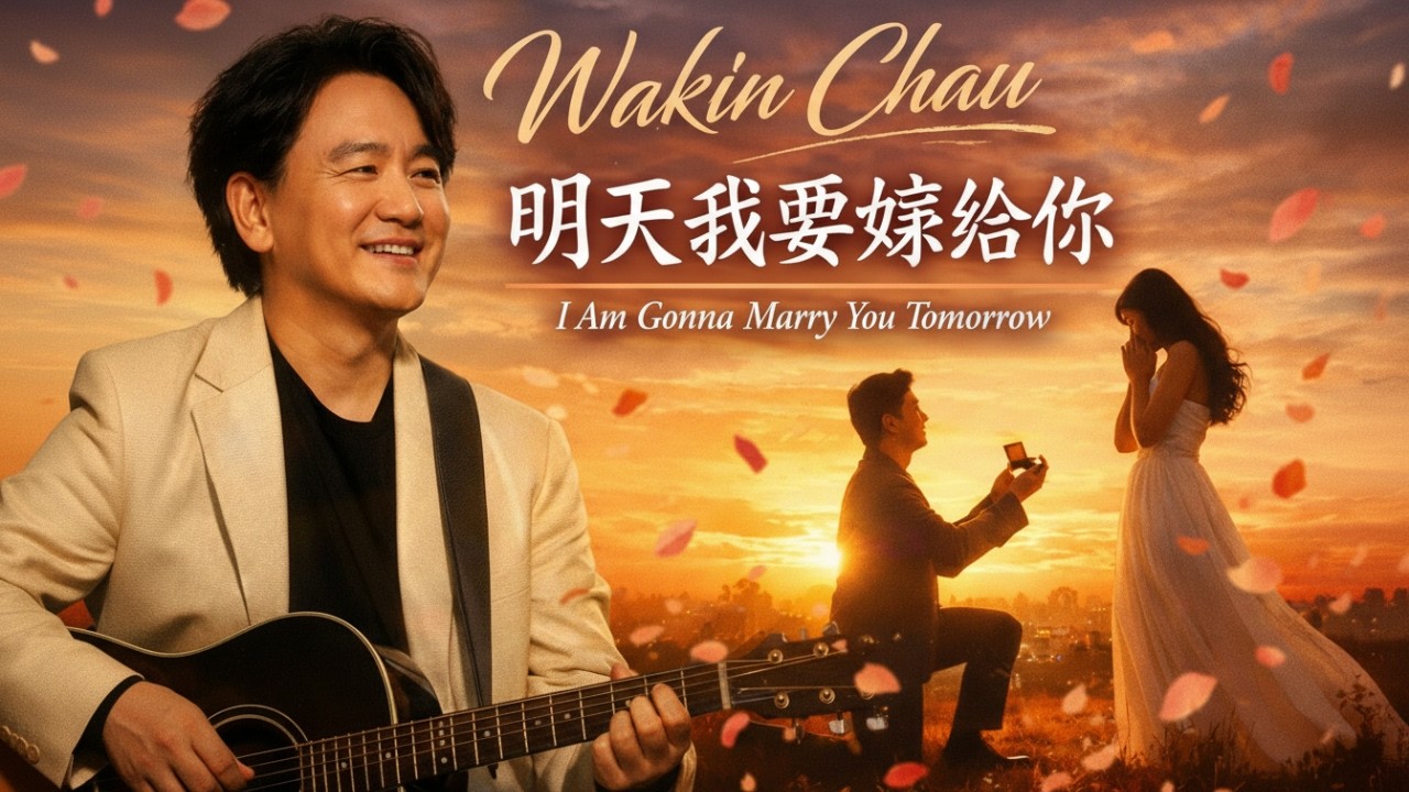 Wakin Chau – 明天我要嫁給你 (I Am Gonna Marry You Tomorrow) | 90s Mandarin Love Ballad