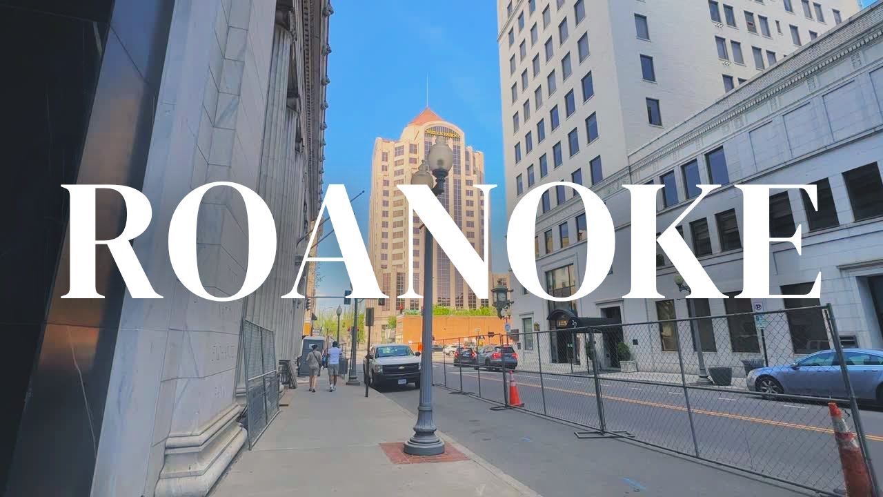 Мы совершили однодневную поездку в удивительно очаровательный город РОАНОК, ВИРДЖИНИЯ.