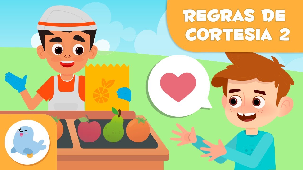 POR FAVOR, AGRADECER Y PEDIR PERMISS&Atilde;O 🤝 BOAS MANEIRAS para crian&ccedil;as 😊 Epis&oacute;dio 2