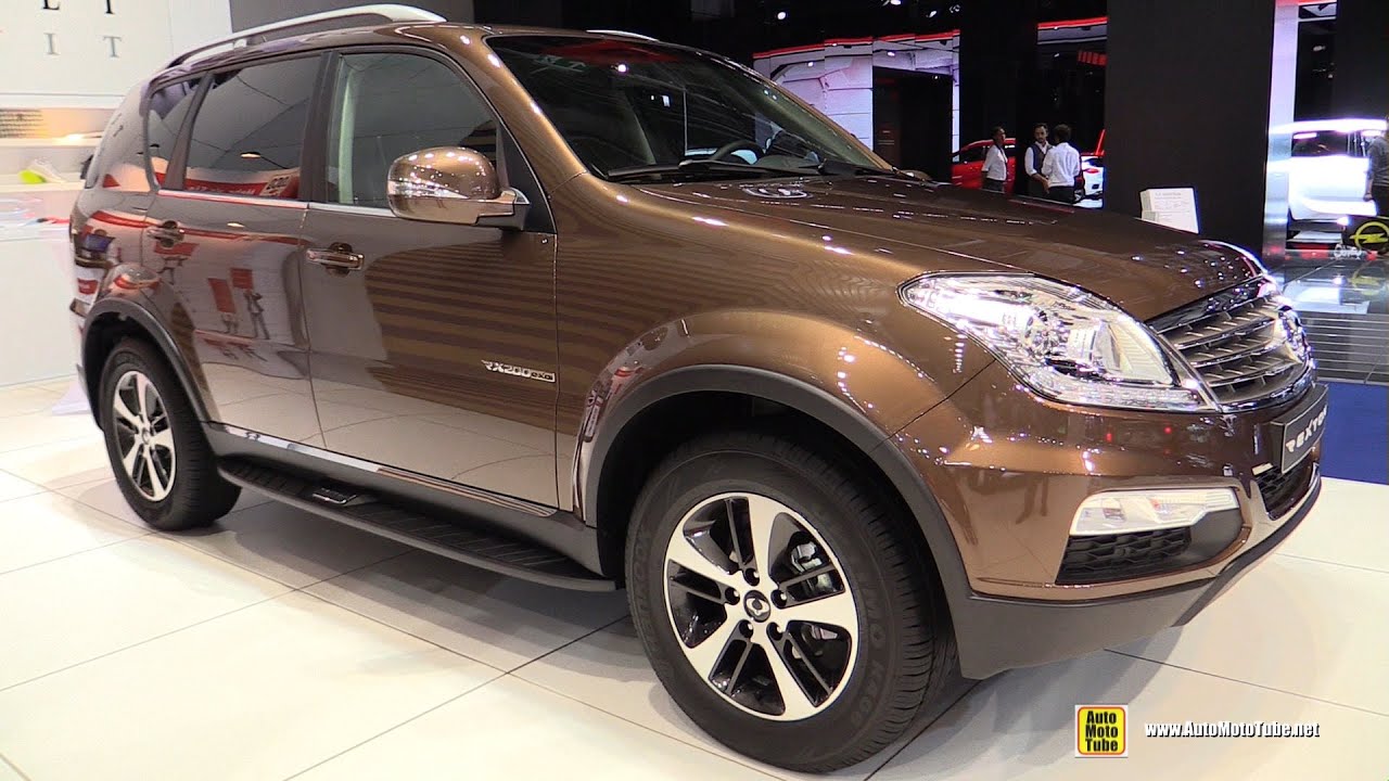 2016 Ssang Yong Rexton Sapphire Diesel - Exterior, Interior Walkaround - 2015 Frankfurt Motor Show