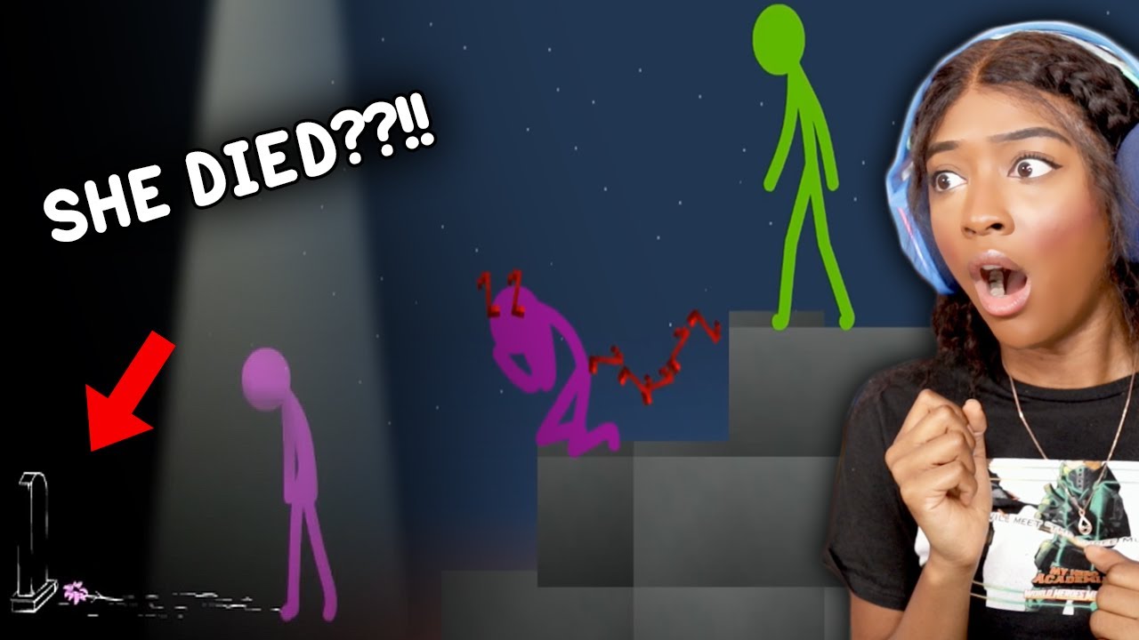 PURPLE GUY HAS A SAD BACK STORY??! | Animation vs Minecraft Shorts [29] Reaction