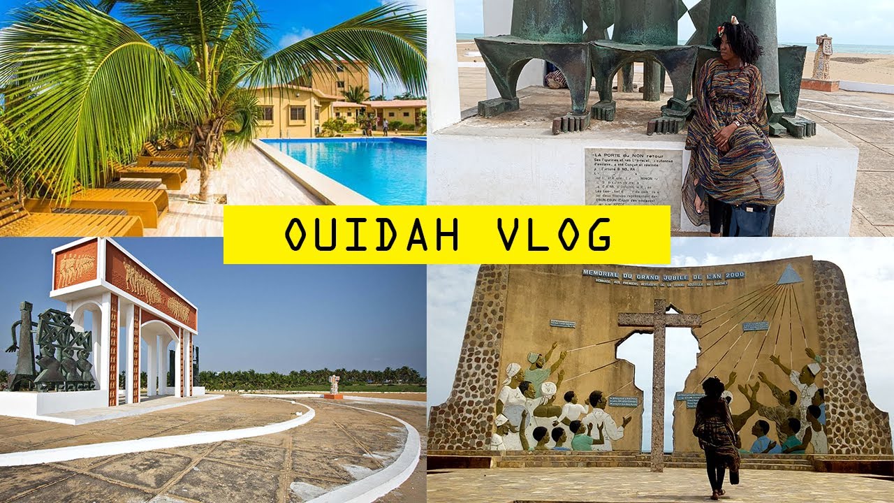 VLOG OUIDAH : PORTE DE NON RETOUR/ MÉMORIAL DU GRAND JUBILE DE L'AN 2000/ DJEGBA HOTEL (Bénin BJ)
