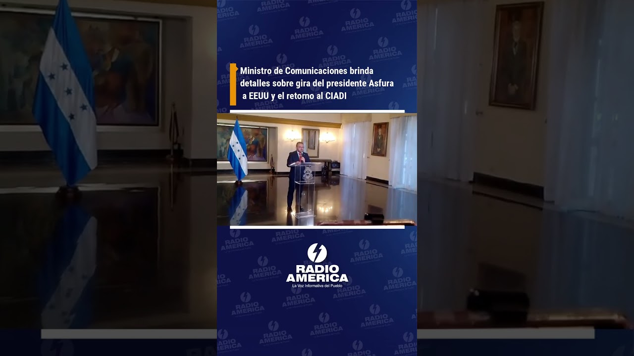 Honduras retorna al CIADI y firma acuerdo para construcción del ferrocarril interoceánico