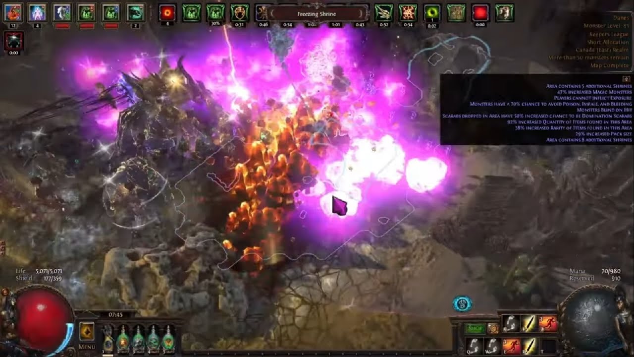 Currency Farming Strategy 20D/h in Keepers League 【Path of Exile 3.27】 Fast Maps & Altars - 1348