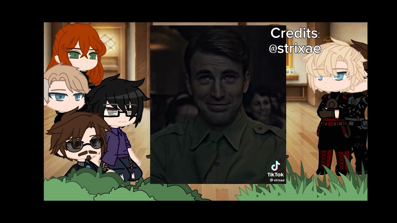 Avengers react to the Winter Soldier and Captain Hydra||Stucky||original?