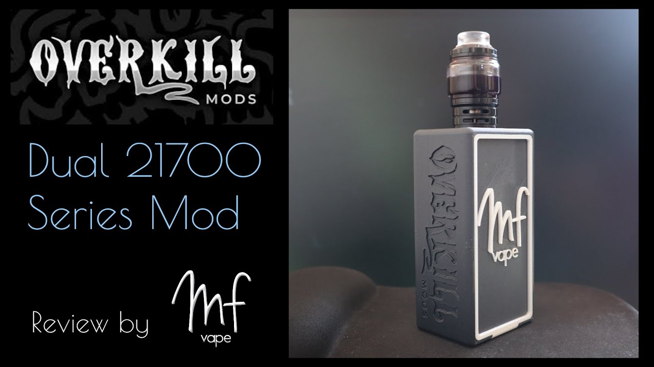 Custom Designed Overkill Mods Dual 21700 Series Bod Mod | Full Review