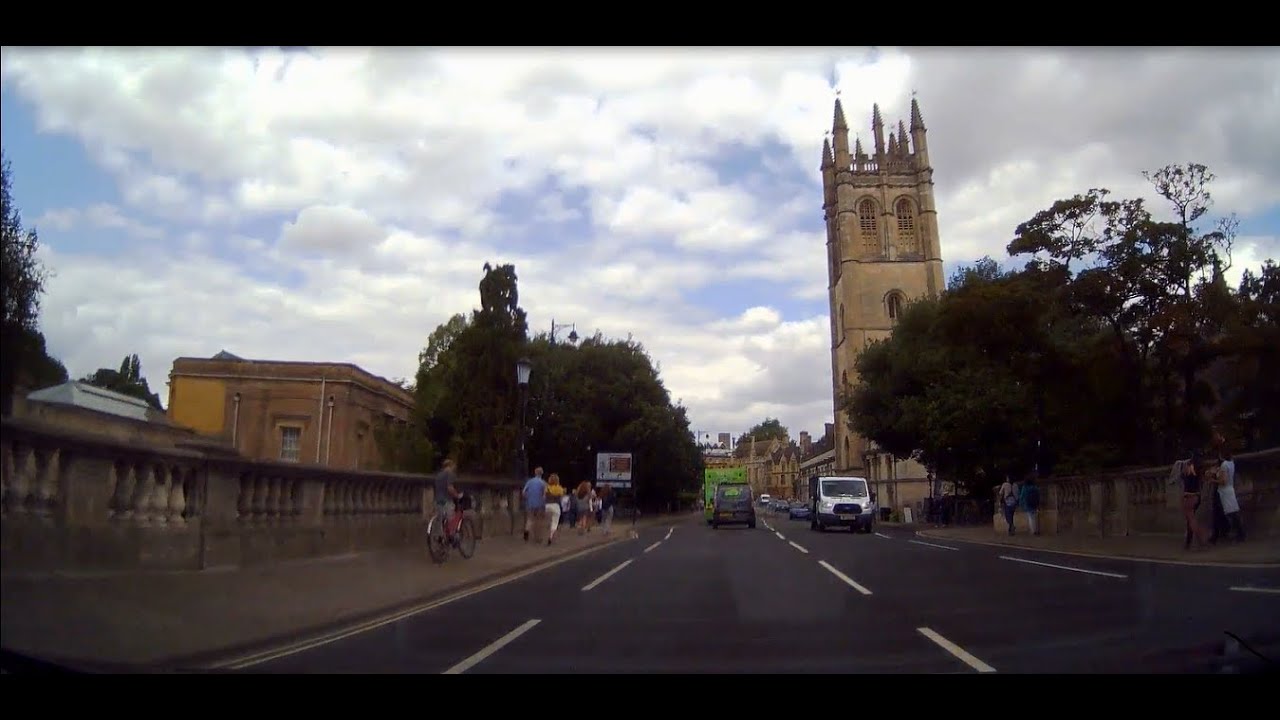 UK driving - Heathrow, London to Oxford Campus