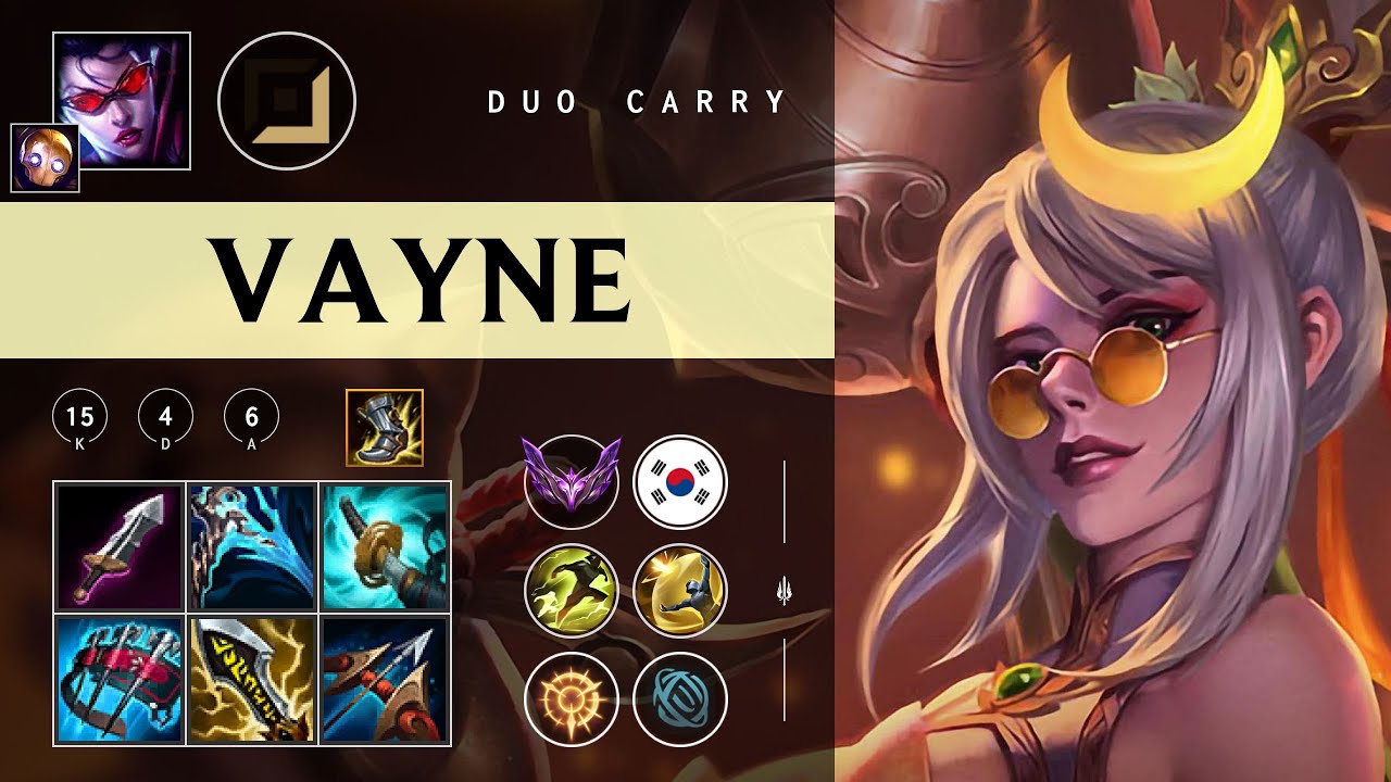 Vayne ADC vs Sivir - KR Master Patch 26.02