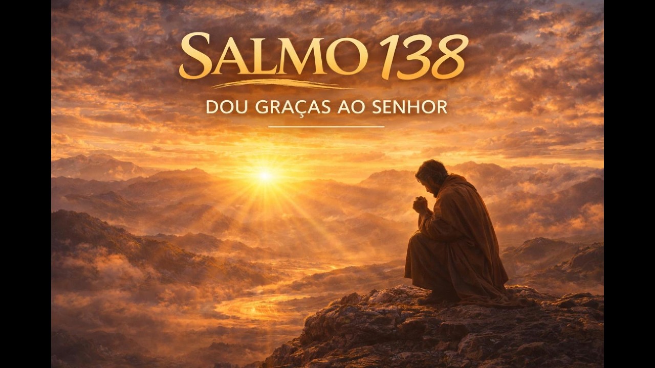 🌿 Salmo 138 — Dou Graças ao Senhor | Oração de Gratidão e Confiança