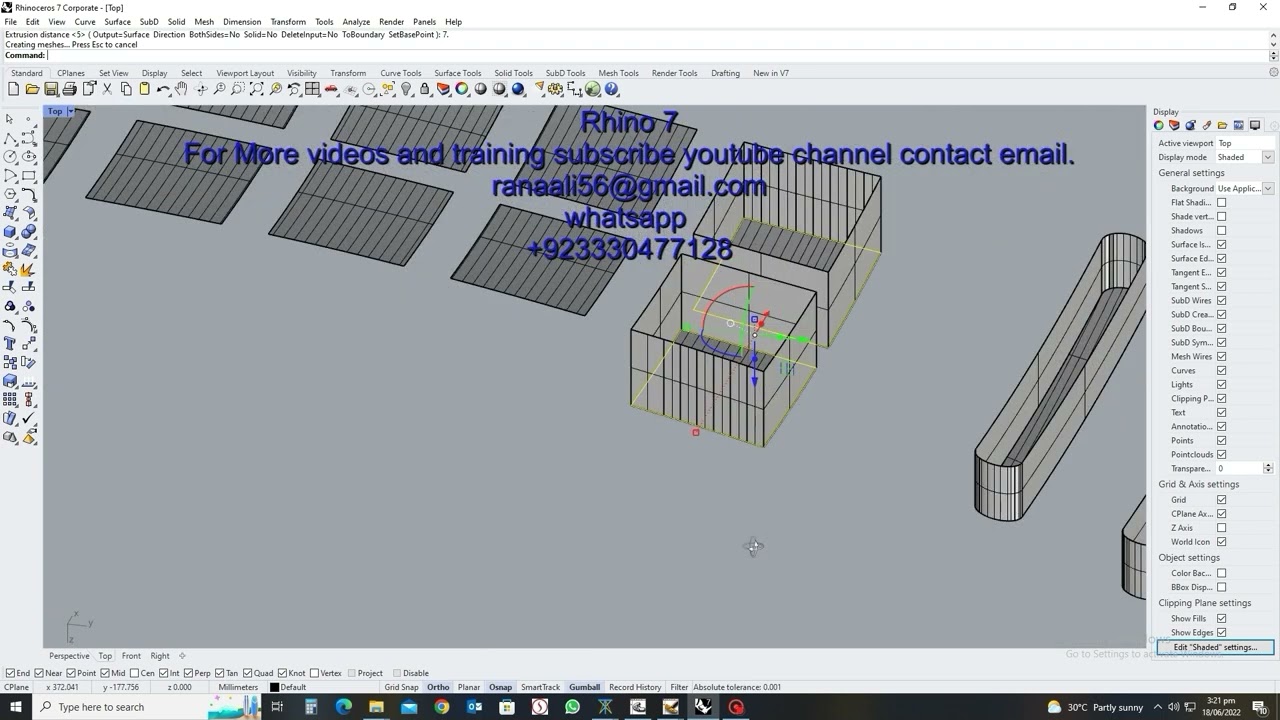 @Rhino  sole making in Rhino complete 3D