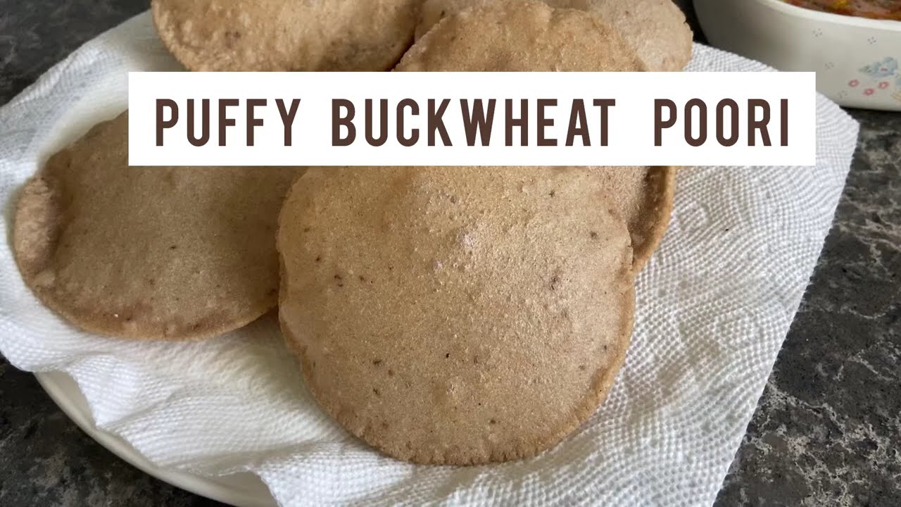 Perfectly Puffed Up Buckwheat Poori | बिना आलू के बनाऐं फूली हुयी कुट्टू की पूरी