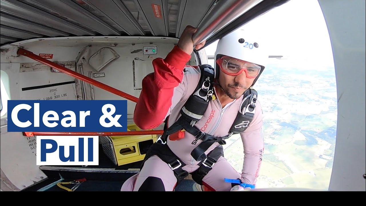 Clear and Pull Skydive Exit @ Skydive Teuge