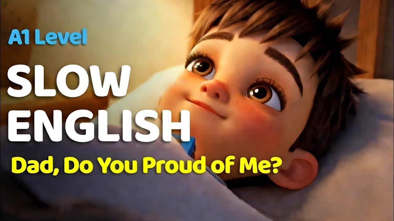 Dad, Are You Proud of Me? | English Listening Practice for Beginners (A1 Level)