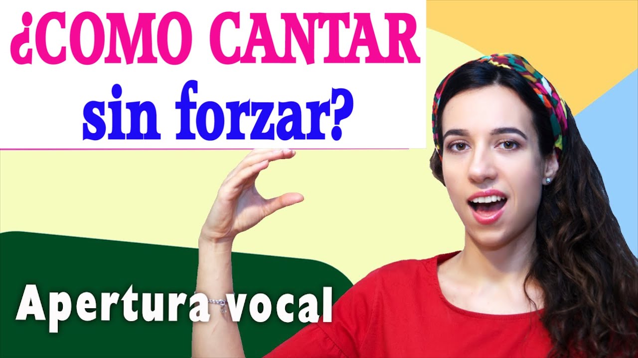 Como CANTAR sin FORZAR la VOZ 🎵 COMO cantar notas ALTAS. Clases de canto con Natalia Bliss