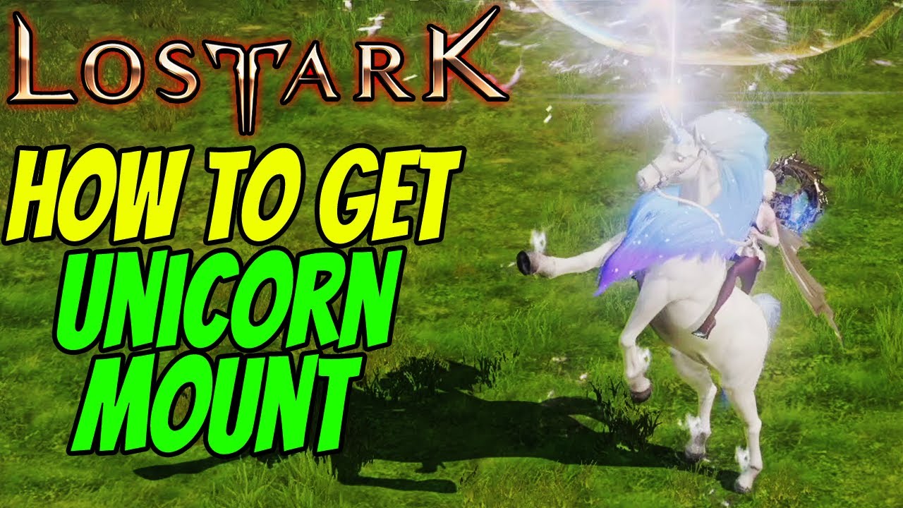 How to get UNICORN MOUNT in LOST ARK