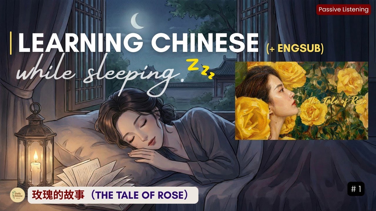 The Tale of Rose (玫瑰的故事) | Passive Listening (Movie Recap) | Learn Chinese While You Sleep 🌙