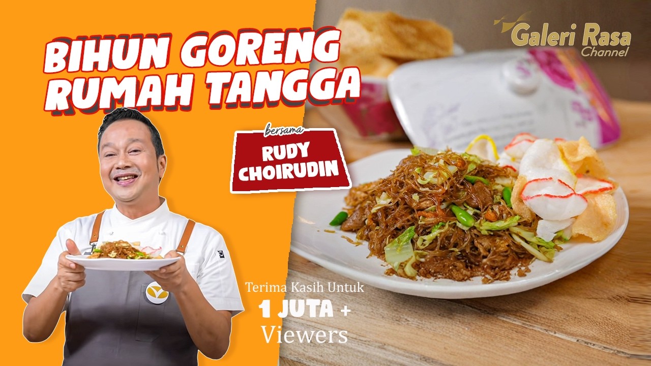 RUDY CHOIRUDIN | RESEP BIHUN GORENG SUPEERR ENAK