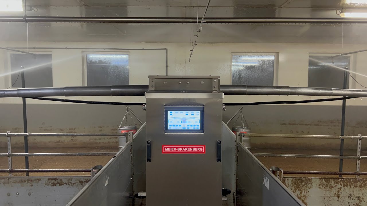Waschroboter Cleansman für die Stallreinigung