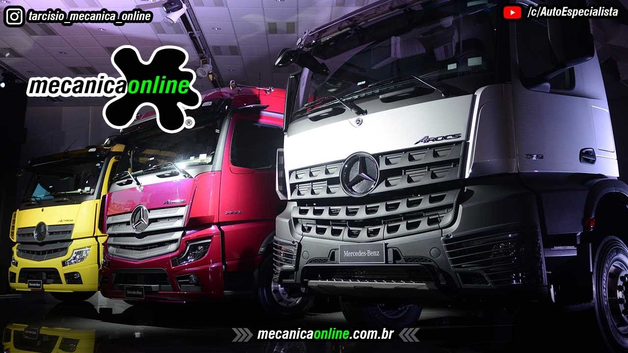 Nova linha Euro 6 / Proconve P8 da Mercedes-Benz Caminhões